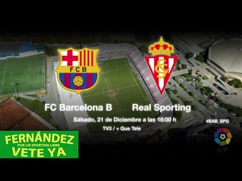 Jornada 19 Liga Adelante: FC Barcelona “B” – Sporting de Gijón