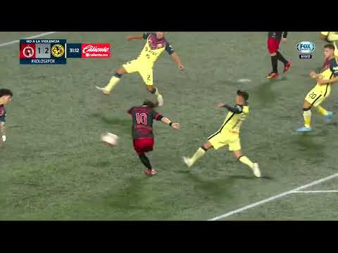 Gol de Joaquín Montecinos | Xolos 1-2 América | Liga BBVA MX – Grita México C22 – Jornada 14 – futbolnew.es