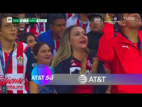 Gol de Julián Quiñones | Chivas 0-1 Atlas | Liga BBVA MX – Apertura 2022 – Jornada 8 – futbolnew.es