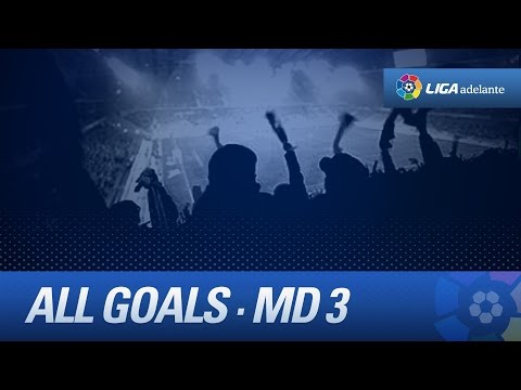 Todos los goles de la jornada 3 de Liga Adelante – HD