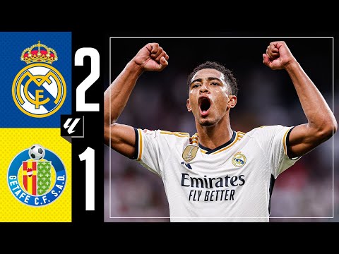Real Madrid 2-1 Getafe | HIGHLIGHTS | LaLiga 2023/24 – futbolnew.es