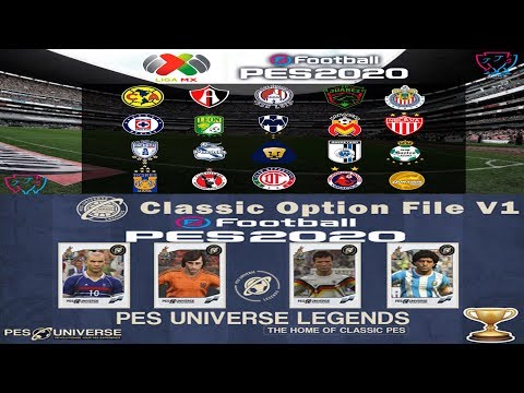 eFootball PES 2020: PES Universe Option File Classic 4 & Liga BBVA MX. Links De Descarga. ⚽ – futbolnew.es