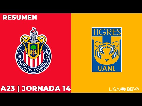Resumen y Goles | Chivas vs Tigres | Liga BBVA MX | Apertura 2023 – Jornada 14 – futbolnew.es