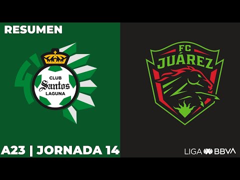 Resumen y Goles | Santos vs FC Juárez | Liga BBVA MX | Apertura 2023 – Jornada 14 – futbolnew.es