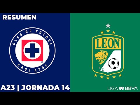 Resumen | Cruz Azul 1-0 León | Liga BBVA MX | Apertura 2023 – Jornada 14 – futbolnew.es