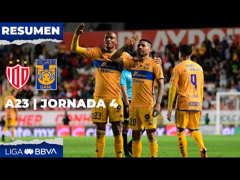 Resumen y Goles | Necaxa vs Tigres | Liga BBVA MX | Apertura 2023 – Jornada 4 – futbolnew.es