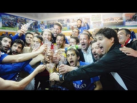 Celebración Yugo UD Socuéllamos pase Play Off Liga Adelante