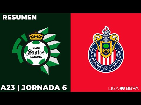 Resumen y Goles | Santos vs Chivas | Liga BBVA MX | Apertura 2023 – Jornada 6 – futbolnew.es