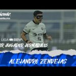 Mejor Jugador – Jornada 15 | Alejandro Zendejas | Liga BBVA MX – futbolnew.es