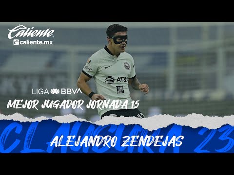 Mejor Jugador – Jornada 15 | Alejandro Zendejas | Liga BBVA MX – futbolnew.es