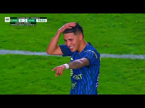 Gol de Leo Suárez | Tigres 0-2 América | Liga BBVA MX – Clausura 2023 – Jornada 11 – futbolnew.es