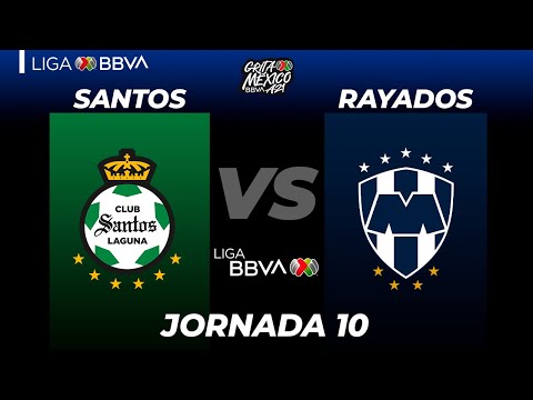 Resumen y Goles | Santos vs Rayados | | LIGA BBVA MX | Grita México A21 – Jornada 10 – futbolnew.es