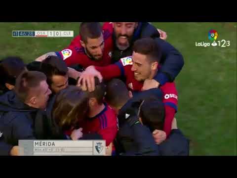 Osasuna vs Cultural Leonesa 2-1 Resumen & Goles / Liga Adelante 21-01-2018