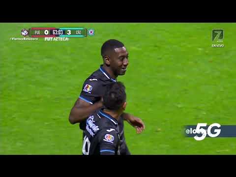 Gol de Gonzalo Carneiro | Puebla 0-3 Cruz Azul | Liga BBVA MX – Clausura 2023 – Jornada 8 – futbolnew.es