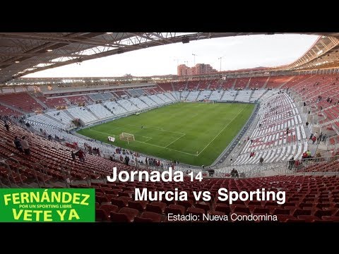 Jornada 14 Liga Adelante: Murcia – Sporting de Gijón