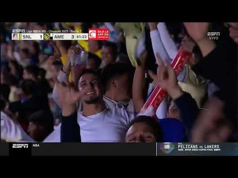 Gol de Henry Martín | San Luis 1-3 América | Liga BBVA MX – Clausura 2023 – Jornada 7 – futbolnew.es