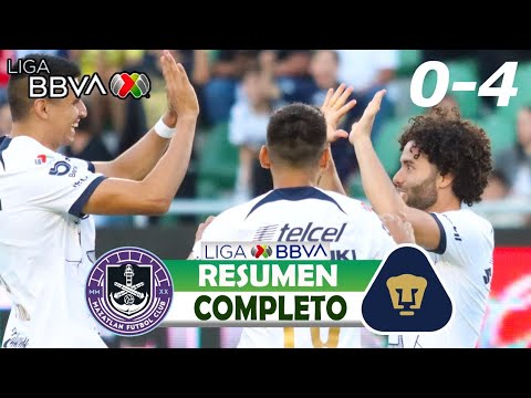 Mazatlan vs Pumas 0-4 | Resumen Completo | Liga BBVA Clausura 2024 (J14)
