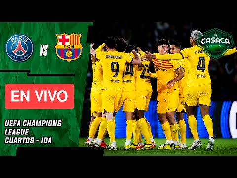 🚨 PSG vs BARCELONA EN VIVO 🔥 UEFA CHAMPIONS LEAGUE – CUARTOS DE FINAL – IDA