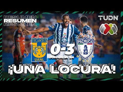 Resumen y goles | Tigres 0-3 Pachuca | CL2024 – Liga Mx J14 | TUDN – futbolnew.es