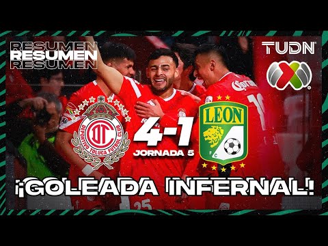 Resumen y goles | Toluca 4-1 León | Liga Mx – CL2024 J5 | TUDN – futbolnew.es