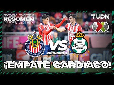 Resumen y goles | Chivas vs Santos | Liga Mx – CL2024 J1 | TUDN – futbolnew.es